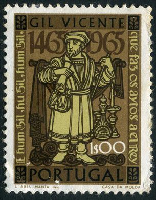 Portugal - 1965 - Gil Vicente 500 Anos - 1Esc00
