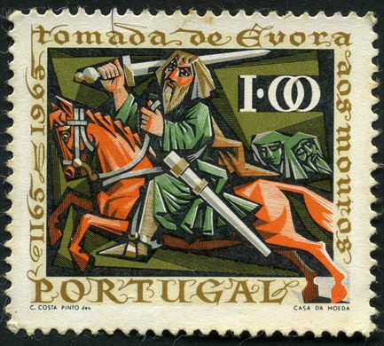 Portugal - 1965 - Tomada de Evora aos Mouros - 1 00