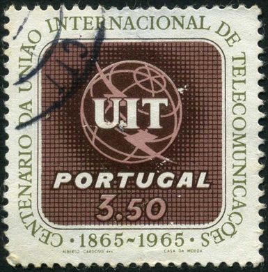 Portugal - 1965 - Centenario da UIT - 3Esc50