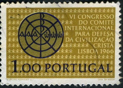 Portugal - 1966 - VI Congresso Defesa Civilizacao Crista - 1 00Esc
