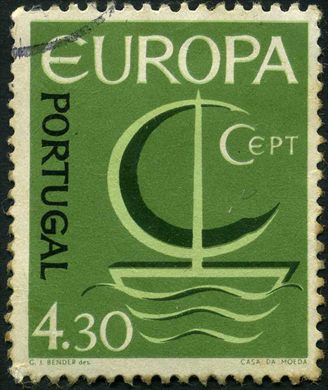 Portugal - 1966 - Europa CEPT Barco simbolico - 4Esc30