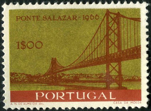Portugal - 1966 - Ponte Salazar - 1.00