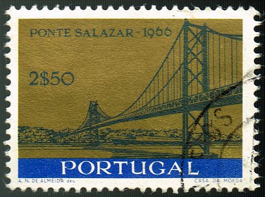 Portugal - 1966 - Ponte Salazar - 2.50