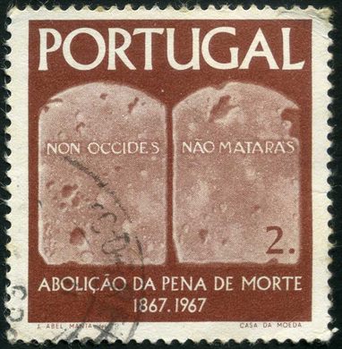 Portugal - 1967 - Abolicao Pena Morte - 2Esc