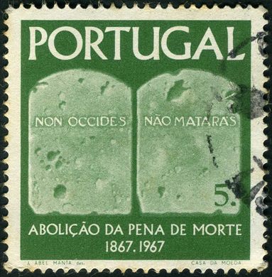 Portugal - 1967 - Abolicao Pena Morte - 5Esc