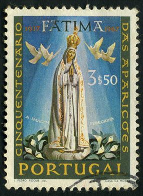 Portugal - 1967 - Cinquentenario Aparicoes Fatima - 3Esc50