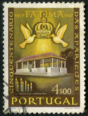 Portugal - 1967 - Cinquentenario Aparicoes Fatima - 4Esc