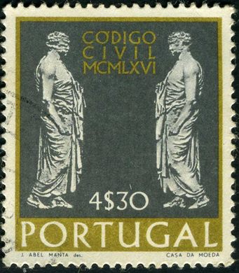 Portugal - 1967 - Codigo Civil - 4Esc30