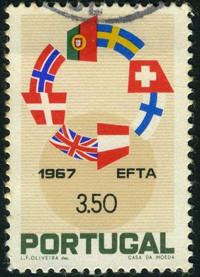 Portugal - 1967 - Area de Comercio Livre EFTA - 3Esc50