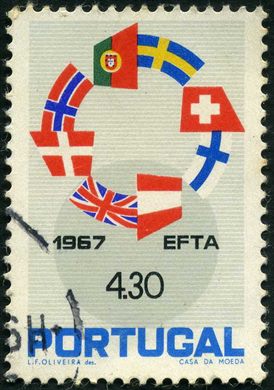 Portugal - 1967 - Area de Comercio Livre EFTA - 4Esc30