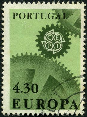 Portugal - 1967 - Europa CEPT Rodas dentadas - 4Esc30