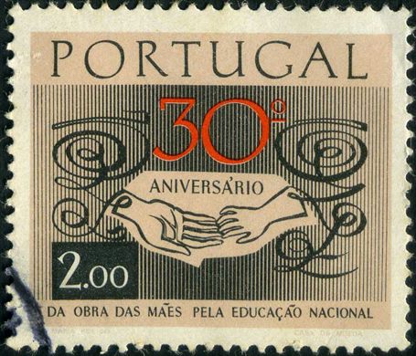 Portugal - 1968 - 30 Aniversario da Obra das Maes pela Educacao Nacional - 2Esc