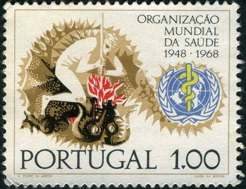 Portugal - 1968 - Organizacao Mundial da Saude - 1 00