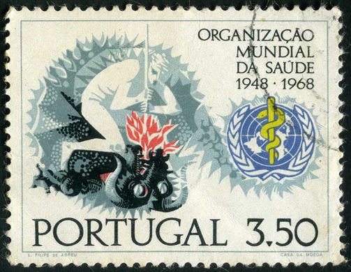 Portugal - 1968 - Organizacao Mundial da Saude - 3 50