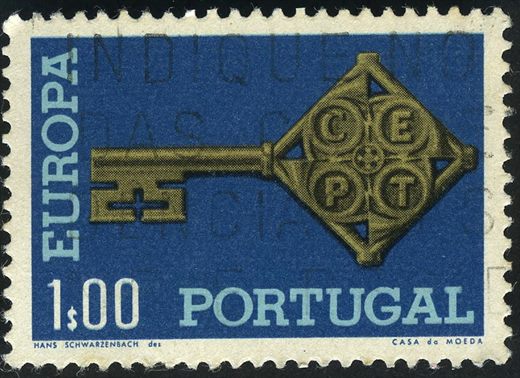 Portugal - 1968 - Europa CEPT Chave dourada - 1Esc00
