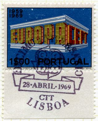 Portugal - 1969 - Europa CEPT 10o Aniversario 1959-1969 - 1Esc00