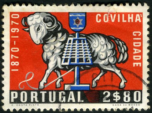 Portugal - 1970 - Covilha Cidade - Carneiro - 2Esc80