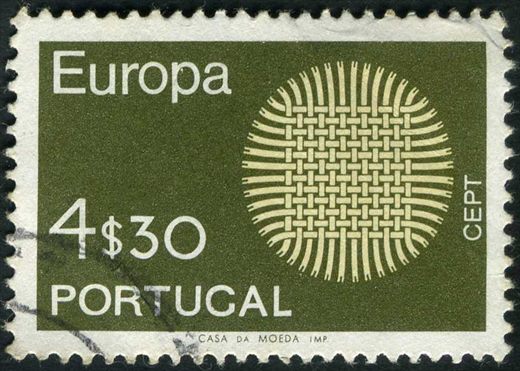 Portugal - 1970 - Europa CEPT Fios entrelacados - 4Esc30