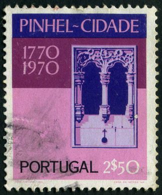 Portugal - 1970 - Bicentenario Pinhel Cidade - Janela Manuelina - 2Esc50