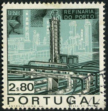 Portugal - 1970 - Refinaria do Porto - 2.80