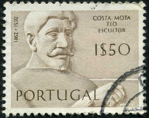 Portugal - 1971 - Escultores Portugueses - Costa Mota Tio - 1 50Esc