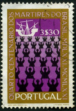 Portugal - 1971 - Quarto Centenario dos Martires do Brasil - 3.30