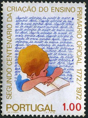 Portugal - 1972 - II Centenario do Ensino Primario Oficial - 1Esc00