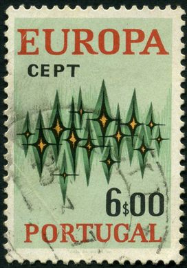 Portugal - 1972 - Europa CEPT Faiscas Simbolico das Comunicacoes - 6Esc00