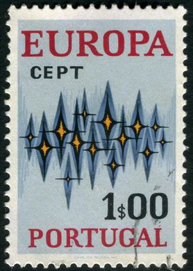 Portugal - 1972 - Europa CEPT Faiscas Simbolico das Comunicacoes - 1Esc00