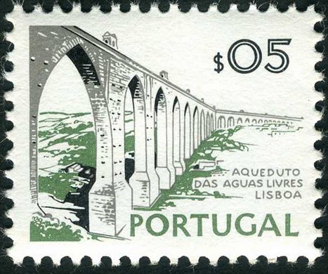 Portugal - 1972 - Paisagens e Monumentos - Aqueduto das Aguas Livres - 0 05