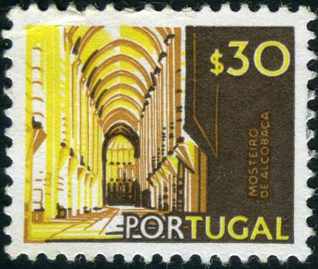Portugal - 1972 - Paisagens e Monumentos - Mosteiro de Alcobaca - 0 30