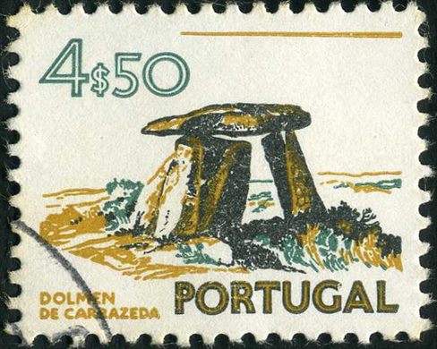 Portugal - 1972 - Paisagens e Monumentos - Anta de Carrazeda - 4 50
