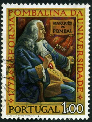 Portugal - 1972 - 1772 Reforma Pombalina da Universidade - 1Esc