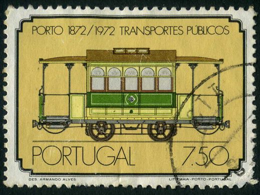 Portugal - 1972 - Porto 1872 1972 Transportes Publicos - Carro Electrico - 7 50