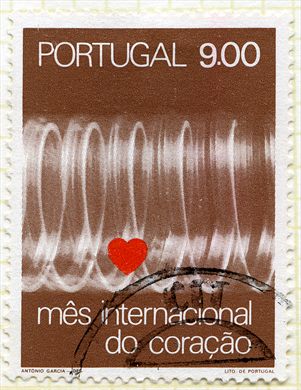 Portugal - 1972 - Mes Internacional do Coracao - 9 00