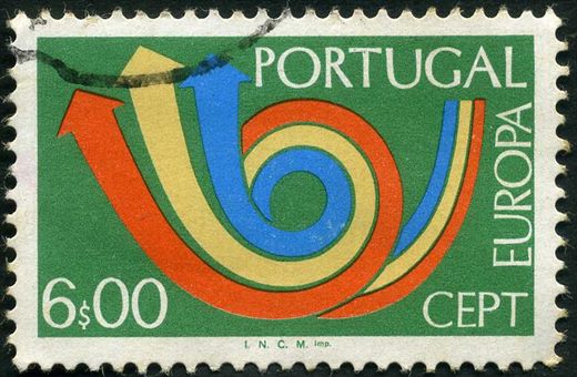 Portugal - 1973 - Europa CEPT Corneta postal - 6Esc00