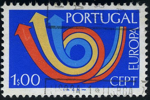 Portugal - 1973 - Europa CEPT Corneta postal - 1Esc00