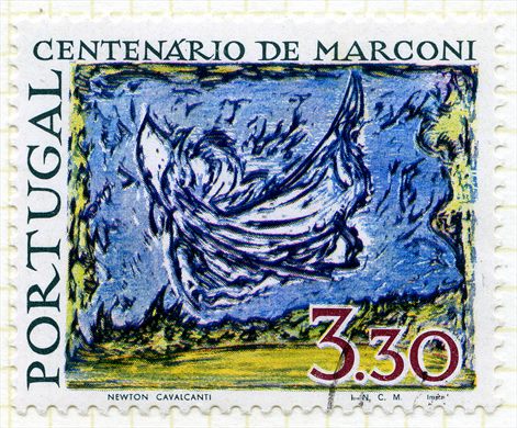 Portugal - 1974 - Centenario de Marconi - 3Esc30