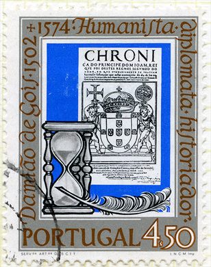 Portugal - 1974 - Damiao de Gois - 4Esc50