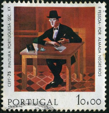 Portugal - 1975 - Europa CEPT Pintura Portuguesa Fernando Pessoa por Almada Negreiros - 10Esc00