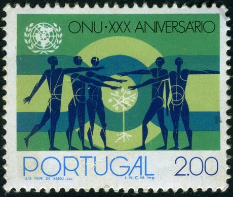 Portugal - 1975 - ONU XXX Aniversario - 2 00