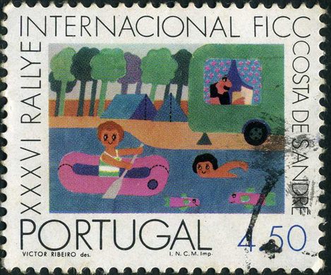 Portugal - 1975 - XXXVI Rallye Internacional FICC - Costa de Santo Andre - Parque de Campismo - 4.50Esc
