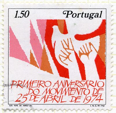 Portugal - 1975 - Primeiro Aniversario do Movimento de 25 de Abril - 1.50Esc