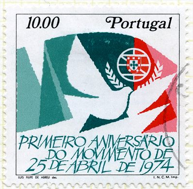 Portugal - 1975 - Primeiro Aniversario do Movimento de 25 de Abril - 10Esc