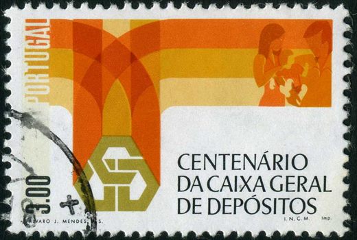 Portugal - 1976 - Centenario da Caixa Geral de Depositos - 3Esc