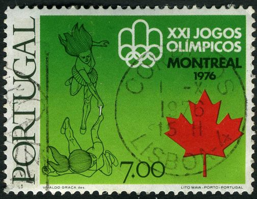 Portugal - 1976 - XXI Jogos Olimpicos Montreal - Corrida de Estafetas - 7Esc