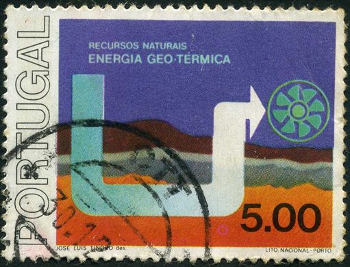 Portugal - 1976 - Recursos Naturais Energia Geotermica - 5.00