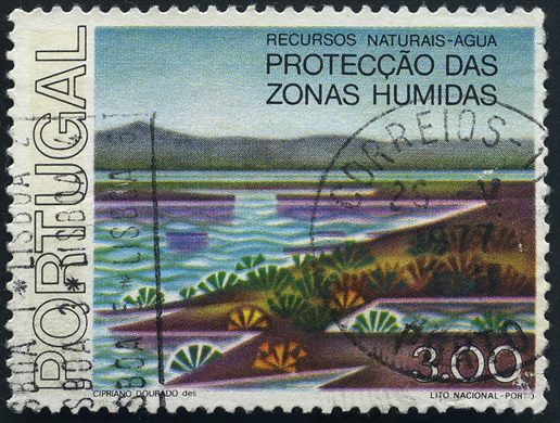Portugal - 1976 - Recursos Naturais Agua Proteccao das Zonas Humidas - 3.00