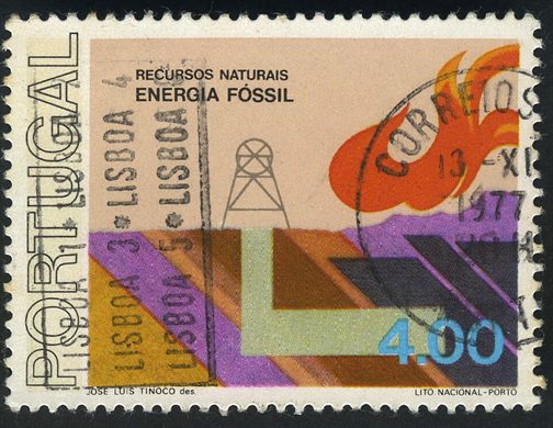 Portugal - 1976 - Recursos Naturais Energia Fossil - 4.00