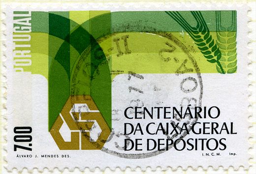 Portugal - 1976 - Centenario da Caixa Geral de Depositos - 7Esc